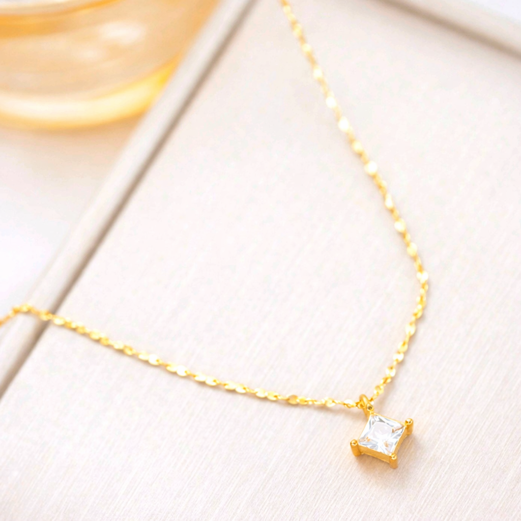 Celeste Square Necklace
